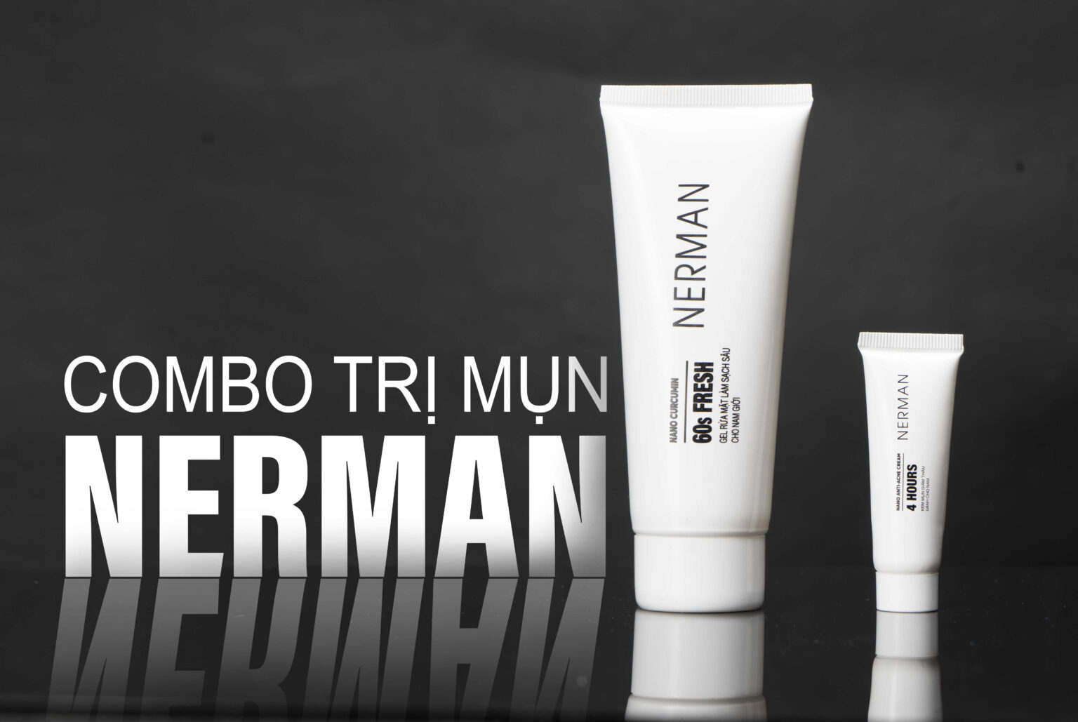 Combo trị mụn Nerman